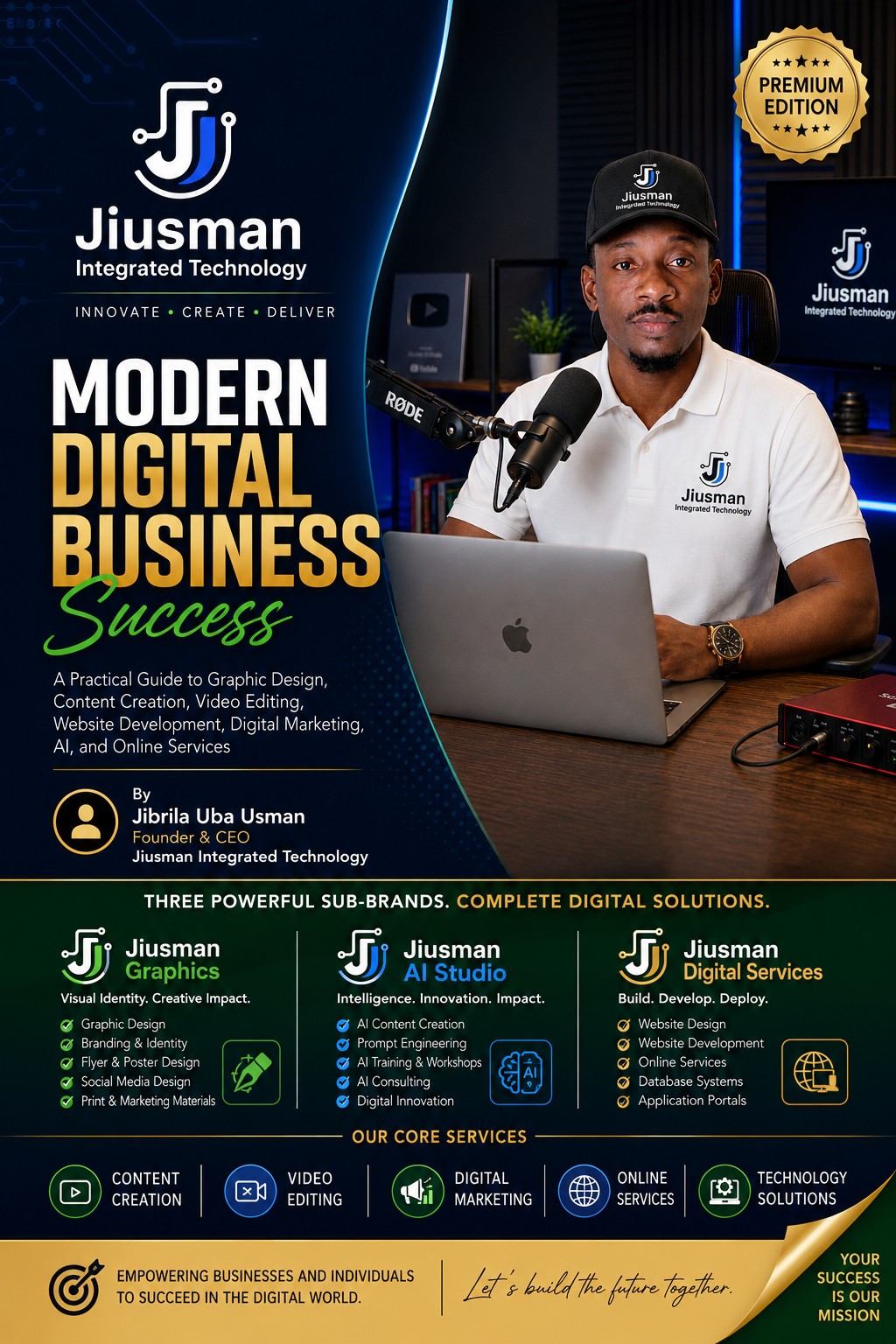 Jiusman Integrated Technology branding design